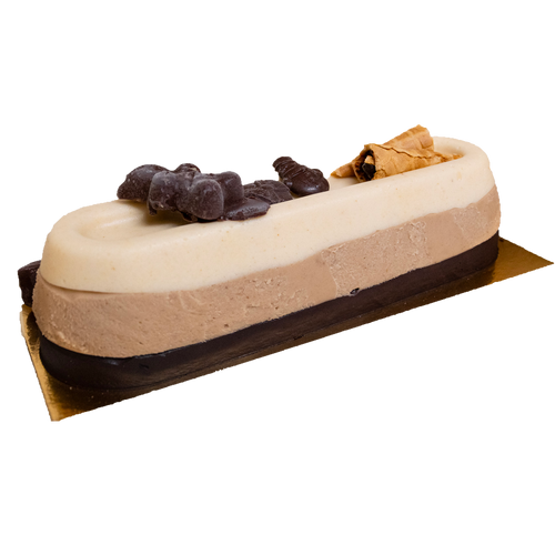 Buche glacée poire marron chocolat