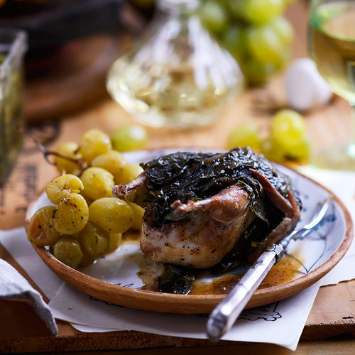 Cailles farcies aux raisins X2 - ACOMPTE